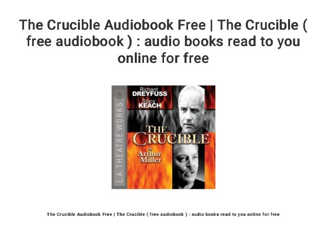 The Crucible Online Book